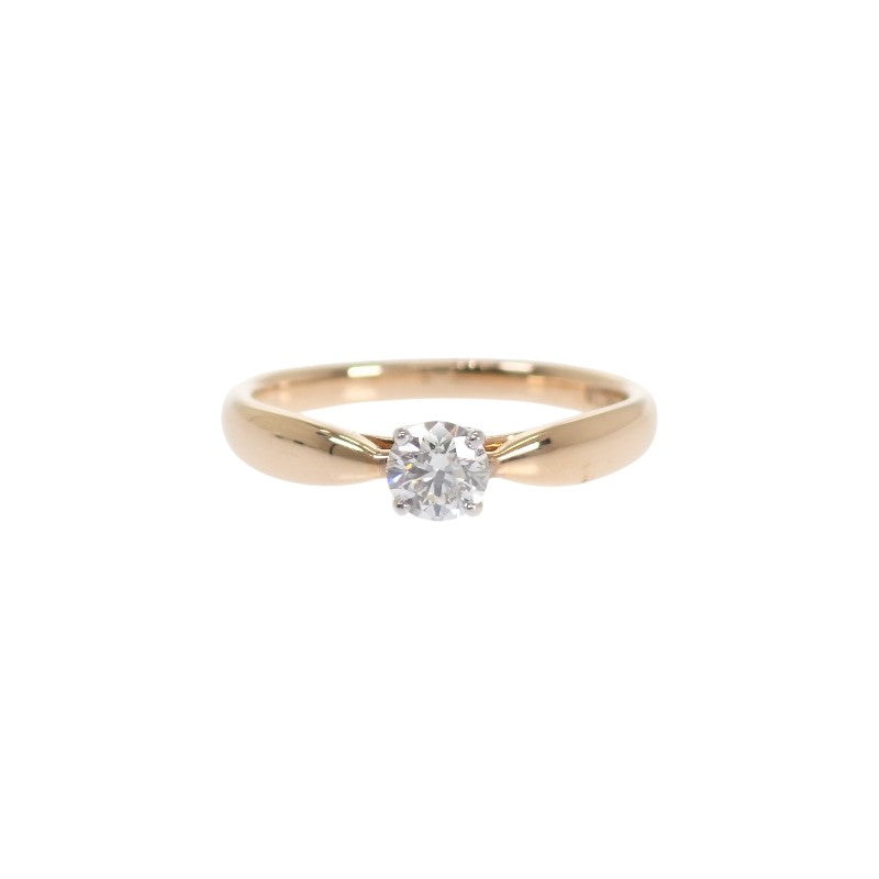 ティファニー TIFFANY&Co. ハーモニー 8号 リング K18ピンクゴールド Pt950プラチナ ゴールド ダイヤモンド レディース【中古】【Aランク】