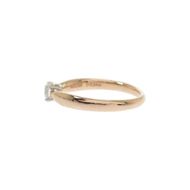 ティファニー TIFFANY&Co. ハーモニー 8号 リング K18ピンクゴールド Pt950プラチナ ダイヤモンド レディース【中古】【Aランク】