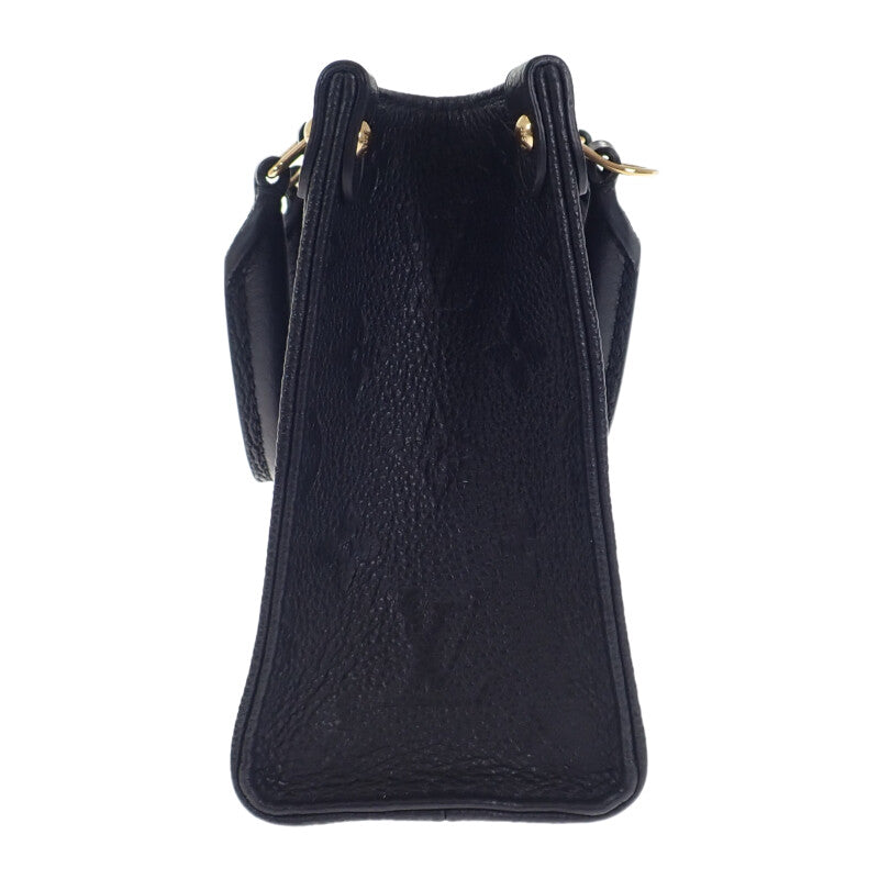 路易威登 LOUIS VUITTON OnTheGo BB M46993 兩用包 手提包 肩背包 Monogram Empreinte 黑色 男女通用【中古】【A級品】