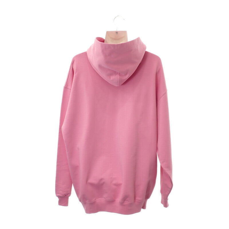 バレンシアガ BALENCIAGA BBロゴ プルオーバー XS 578135_TMVP3_5504 パーカー コットン ピンク メンズ【中古】【Aランク】