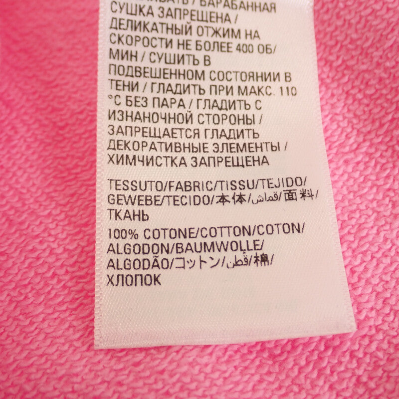 バレンシアガ BALENCIAGA BBロゴ プルオーバー XS 578135_TMVP3_5504 パーカー コットン ピンク メンズ【中古】【Aランク】