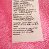 バレンシアガ BALENCIAGA BBロゴ プルオーバー XS 578135_TMVP3_5504 パーカー コットン ピンク メンズ【中古】【Aランク】