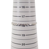 【中古】 デザイン ジュエリー ブレスレット K14ホワイトゴールド ダイヤモンド レディース【Aランク】