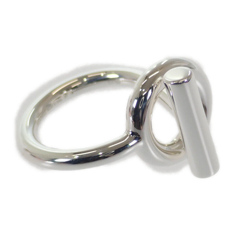 エルメス HERMES エシャペMM シェーヌダンクル 11号 H103658B_00051 リング シルバー925 シルバー 51 レディース【中古】【Aランク】