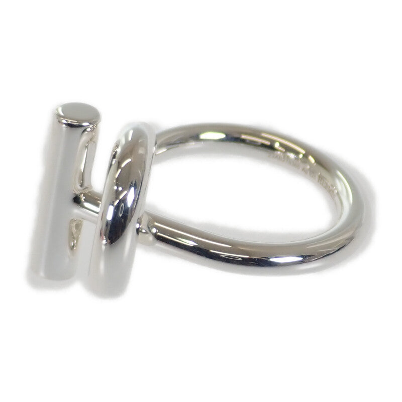 エルメス HERMES エシャペMM シェーヌダンクル 11号 H103658B_00051 リング シルバー925 シルバー 51 レディース【中古】【Aランク】