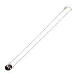 【中古】ショーメ Chaumet ジュ ドゥ リアン ハーモニー ペンダント スモールモデル 84426 ネックレス K18ピンクゴールド オニキス ダイヤモンド レディース【Aランク】