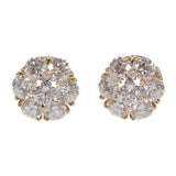 ヴァンクリーフ&アーペル Van Cleef & Arpels フルーレット VCARA48000 ピアス K18イエローゴールド ダイヤモンド レディース【中古】【Aランク】