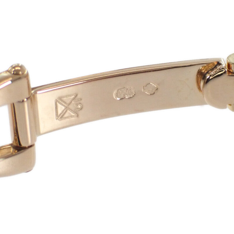 ヴァンクリーフ&アーペル Van Cleef & Arpels レディ アーペル 136632 腕時計 K18イエローゴールド クオーツ ホワイトシェル文字盤 レディース【中古】【Aランク】