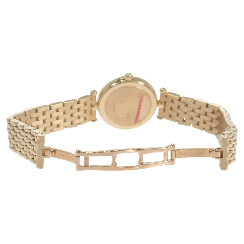 ヴァンクリーフ&アーペル Van Cleef & Arpels レディ アーペル 136632 腕時計 K18イエローゴールド ダイヤモンド クオーツ ホワイトシェル文字盤 レディース【中古】【Aランク】