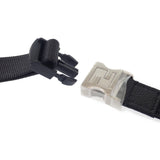 フェンディ FENDI レザーベルトバッグ 7VA605-0AMAC ボディバッグ レザー ブラック シルバー金具 メンズ【中古】【Aランク】