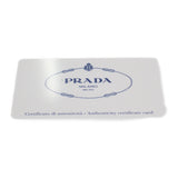 プラダ PRADA レオパード バックパック 1BZ001 リュック・デイパック ナイロン ブラウン ブラック レディース【中古】【Aランク】