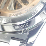 タグホイヤー TAG HEUER カレラ キャリバーホイヤー02 クロノグラフ CBN2011.BA0642 腕時計 ステンレススチール 自動巻き ブルー文字盤 メンズ【中古】【Aランク】