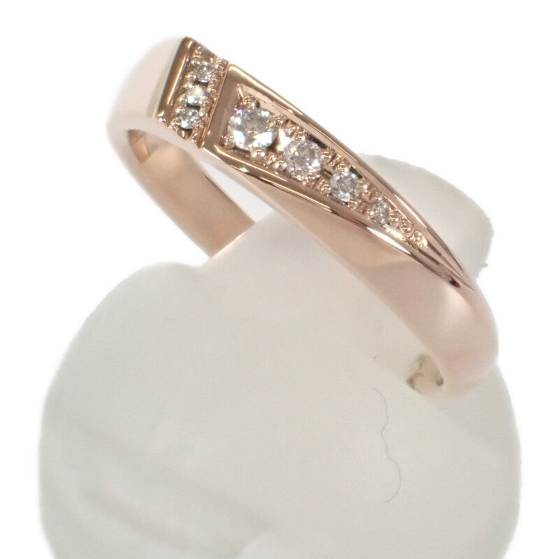STAR JEWELRY 星形珠寶 STAR JEWELRY 永結同心之光 9號 2PR0727 戒指 K18玫瑰金 鑽石 女士【中古品】【A級】