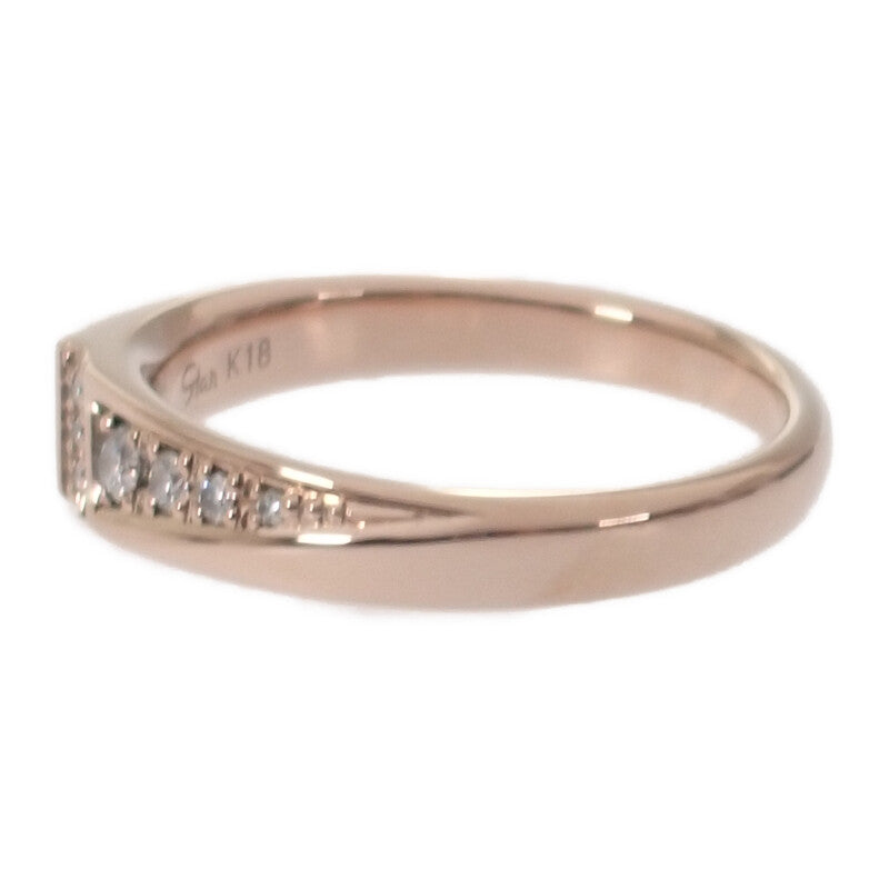 STAR JEWELRY 星形珠寶 STAR JEWELRY 永結同心之光 9號 2PR0727 戒指 K18玫瑰金 鑽石 女士【中古品】【A級】