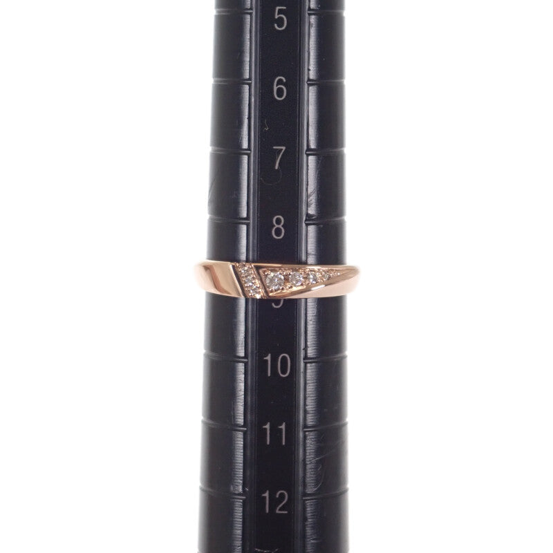 STAR JEWELRY 星形珠寶 STAR JEWELRY 永結同心之光 9號 2PR0727 戒指 K18玫瑰金 鑽石 女士【中古品】【A級】