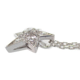 シャネル CHANEL コメット コレクション スモールモデル J2709 ネックレス K18ホワイトゴールド ダイヤモンド レディース【中古】【Aランク】