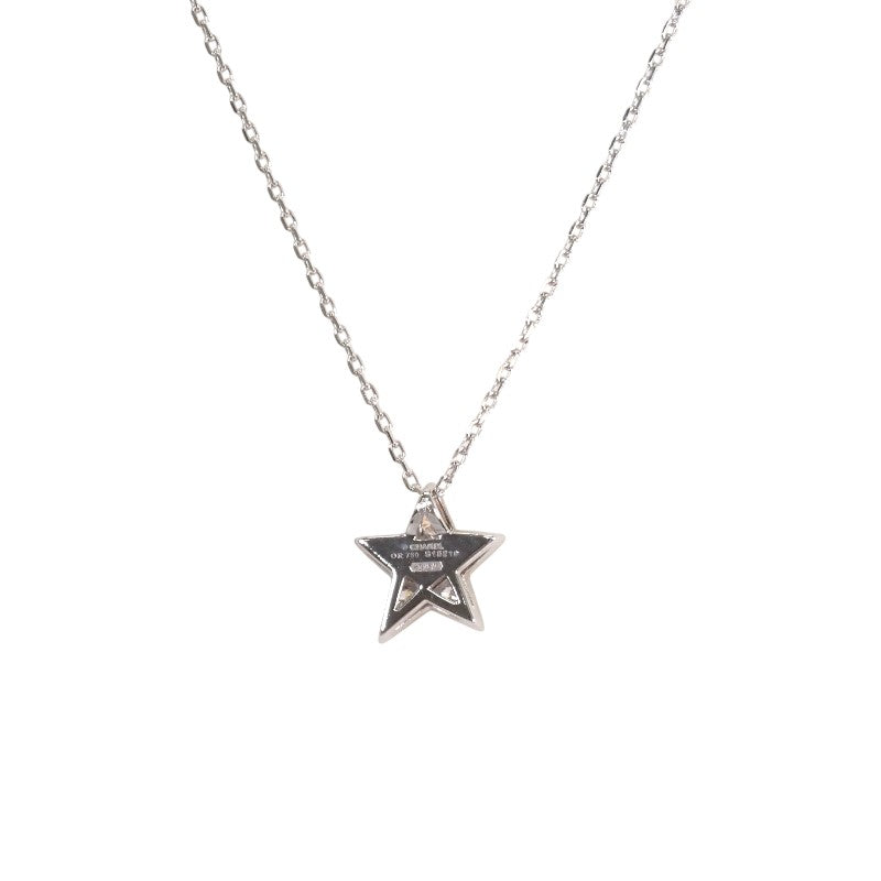 シャネル CHANEL コメット コレクション スモールモデル J2709 ネックレス K18ホワイトゴールド ダイヤモンド レディース【中古】【Aランク】