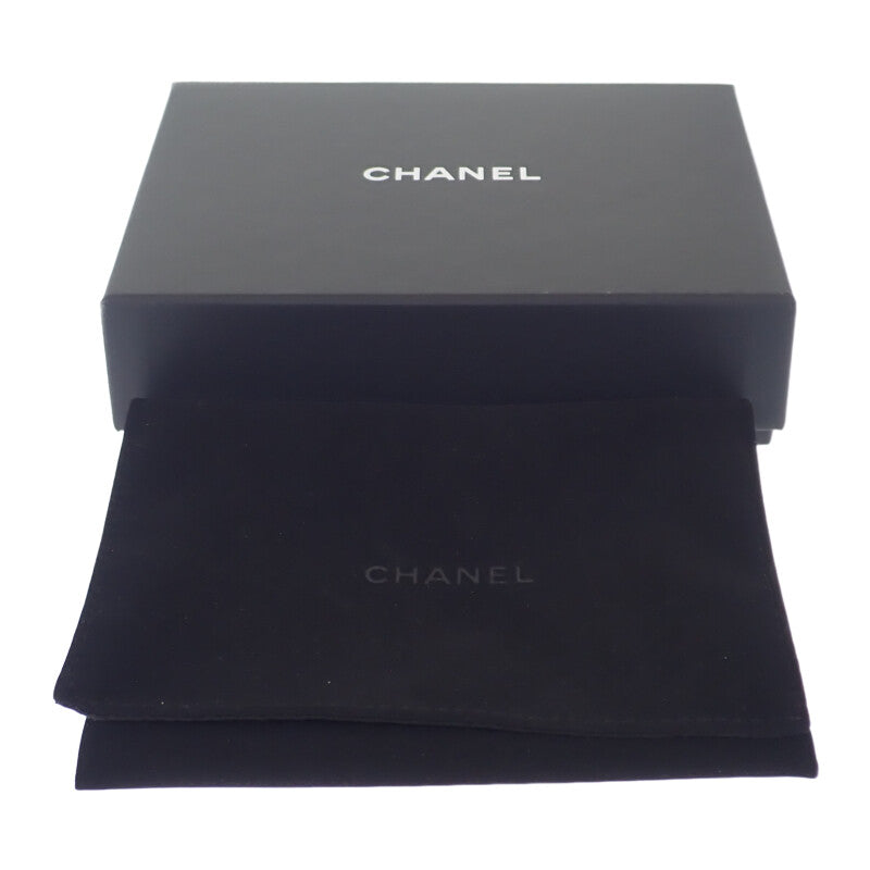 シャネル CHANEL スモールフラップウォレット AP4084 三つ折り財布 キャビアスキン ピンク ゴールド金具 レディース【中古】【Aランク】