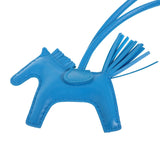 エルメス HERMES ロデオチャームPM バッグチャーム アニョーミロ ブルーザンジバル レディース メンズ【中古】【Aランク】