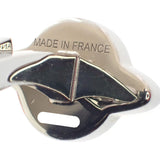 エルメス HERMES プラネットH カフリンクス カフス メタル シルバー ブラック メンズ【中古】【Aランク】