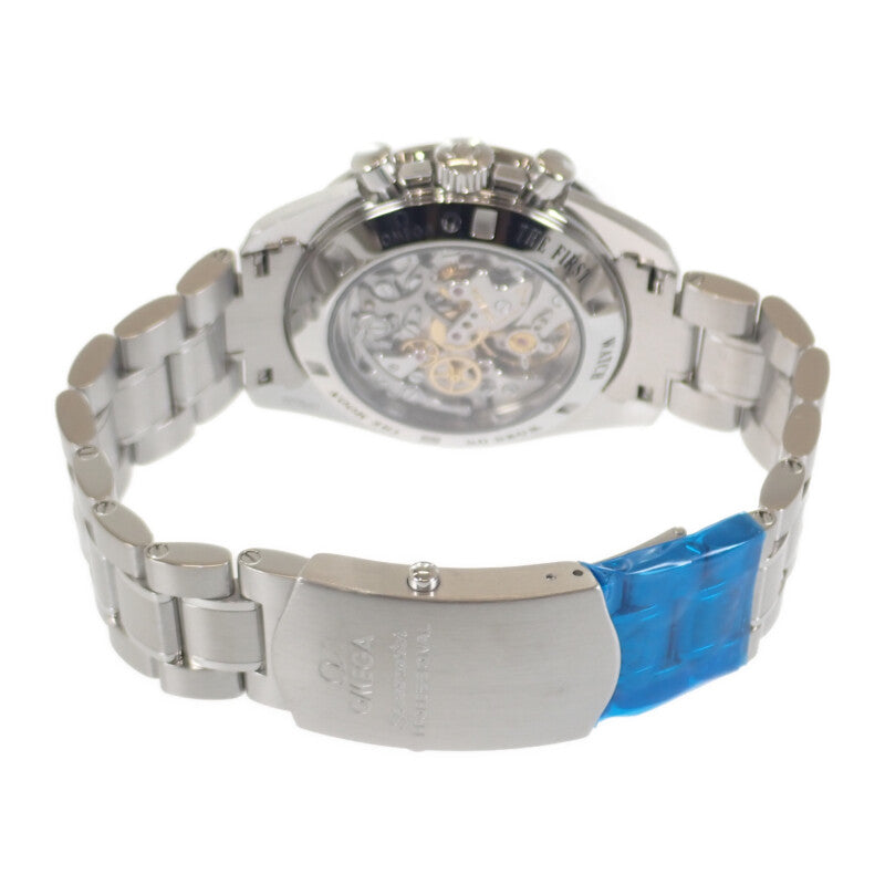 【並行輸入品】オメガ OMEGA スピードマスター ムーンウォッチ プロフェッショナル 311.30.42.30.01.006 腕時計 ステンレススチール シルバー 手巻き ブラック文字盤 メンズ【中古】【Aランク】