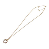 カルティエ CARTIER ベビー トリニティ B7006600 ネックレス K18イエローゴールド K18ピンクゴールド K18ホワイトゴールド レディース【中古】【Aランク】