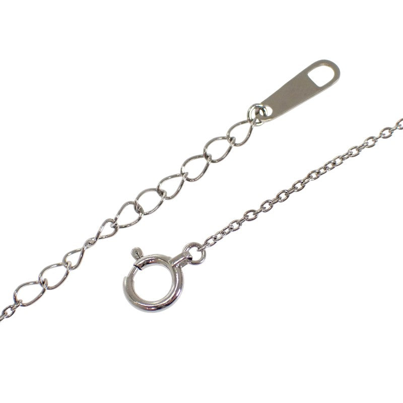 タサキ TASAKI パールペンダント ネックレス K18ホワイトゴールド アコヤ真珠 ダイヤモンド レディース【中古】【Aランク】