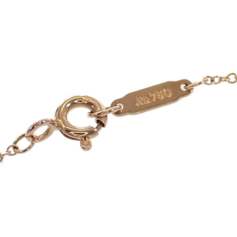 ティファニー TIFFANY&Co. スマイル ペンダント スモール 63058815 ネックレス K18ピンクゴールド ダイヤモンド レディース【中古】【Aランク】