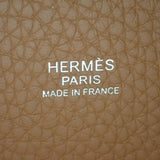 エルメス HERMES ピコタンロック MM H060991CK37 ハンドバッグ トリヨンクレマンス ゴールド シルバー金具 レディース【中古】【ABランク】
