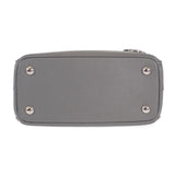 プラダ PRADA ガレリア スモールバッグ 1BA296_NZV_F0480 2WAYバッグ ショルダーバッグ サフィアーノ グレー レディース【中古】【Aランク】