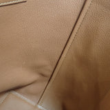 ロエベ LOEWE ロゴ トートスモール 2WAYバッグ ウール レザー ネイビー ブラウン レディース【中古】【Aランク】