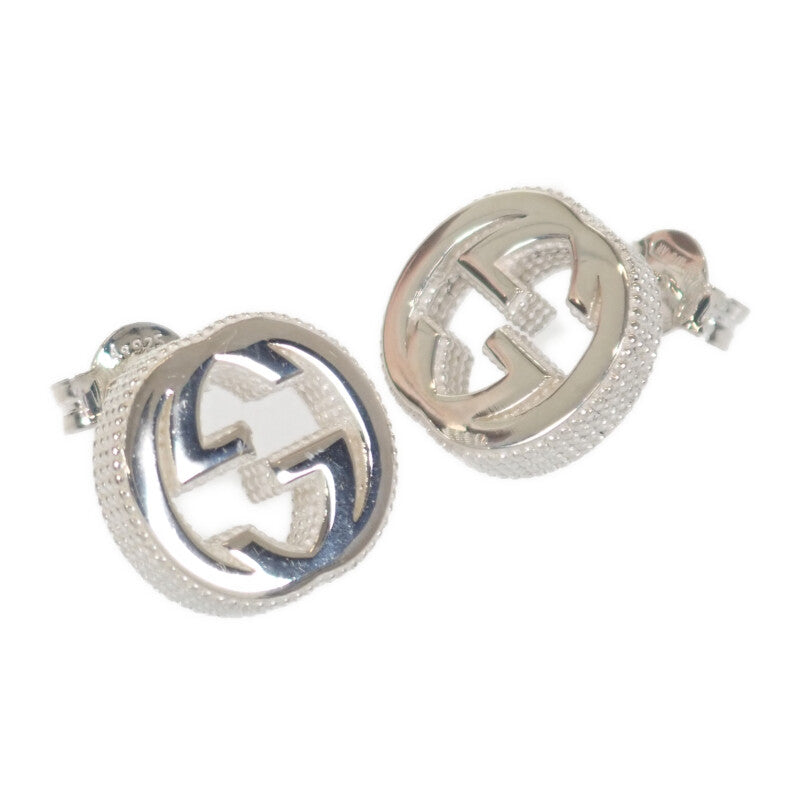 グッチ GUCCI インターロッキングG 925 479227J84008106 ピアス スターリングシルバー レディース【中古】【Aランク】