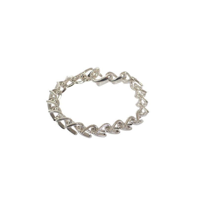 ティファニー TIFFANY&Co. フォージ ミディアムリンク 72548507 ブレスレット シルバー925 シルバー メンズ レディース【中古】【Aランク】