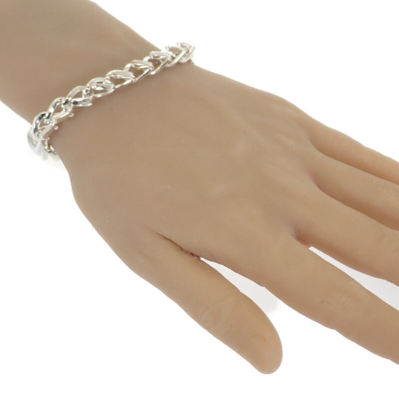 蒂芙尼 TIFFANY&Co. Forge 中型鍊結 72548507 手鍊 銀925 銀色 男女適用【中古】【A級品】