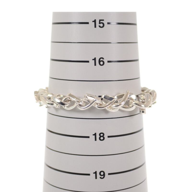 蒂芙尼 TIFFANY&Co. Forge 中型鍊結 72548507 手鍊 銀925 銀色 男女適用【中古】【A級品】