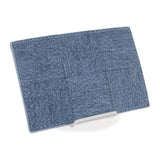 ボッテガヴェネタ BOTTEGA VENETA カセット 748052V49K14288 カードケース ラムスキン ブルーメランジェ アイス メンズ レディース【中古】【Aランク】