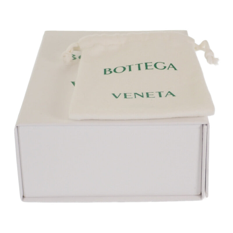 Bottega Veneta Cassette 748052V49K14288 卡片夾 頂級小羊皮 藍色混織色調 冰白色 男款 女款【二手】【A級】