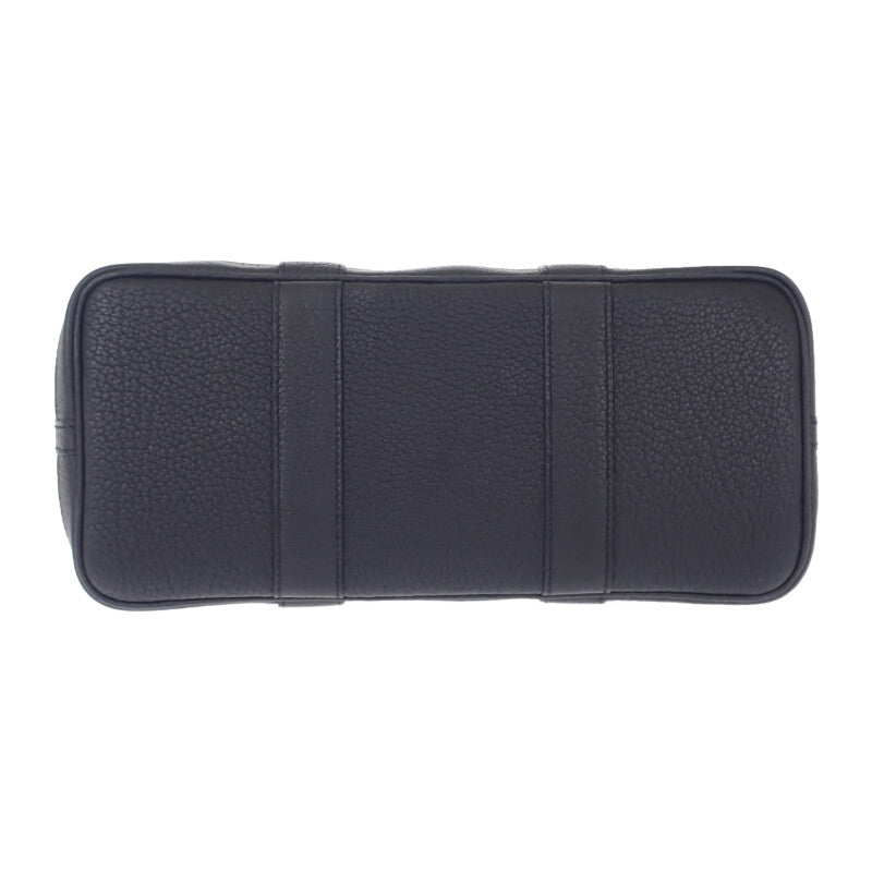 エルメス HERMES ガーデンパーティ TPM 30 W刻印 ハンドバッグ トワルミリタリー トレンチ ブラック レディース【中古】【Aランク】