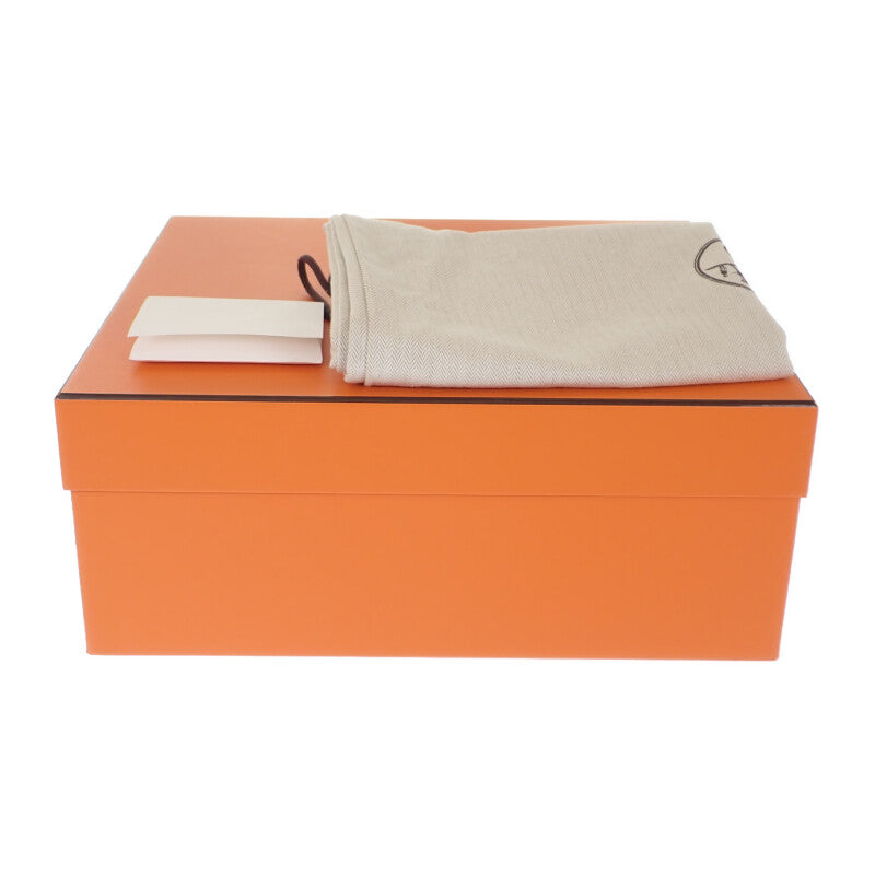 エルメス HERMES ガーデンパーティ TPM 30 W刻印 ハンドバッグ トワルミリタリー トレンチ ブラック レディース【中古】【Aランク】