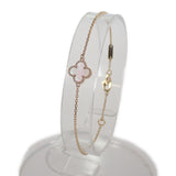 ヴァンクリーフ&アーペル Van Cleef & Arpels スウィートアルハンブラ VCARF68800 ブレスレット K18イエローゴールド マザーオブパール レディース【中古】【Aランク】