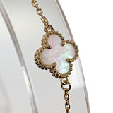 ヴァンクリーフ&アーペル Van Cleef & Arpels スウィートアルハンブラ VCARF68800 ブレスレット K18イエローゴールド マザーオブパール レディース【中古】【Aランク】