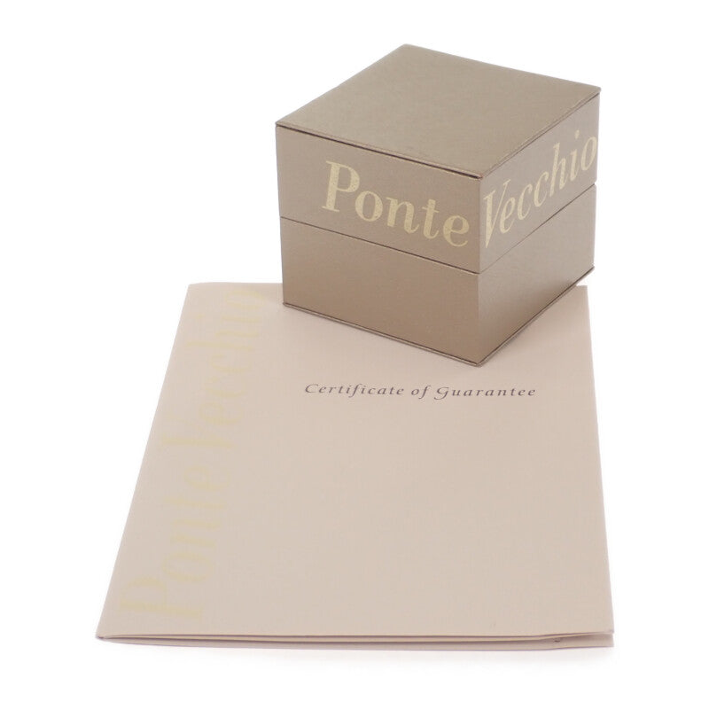Ponte Vecchio 馬蹄形 GL1526N001WDM9H 項鍊 Pt850鉑金 Pt999 鑽石 女士【中古】【A級】
