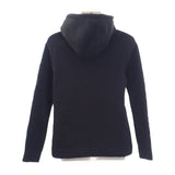 エルメス HERMES フィットスウェット M H800735E_01M パーカー コットン ポリウレタン ブラック レディース【中古】【Aランク】