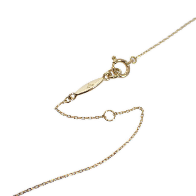 アーカー AHKAH バタフライパヴェ VC0163010100 ネックレス K18イエローゴールド ダイヤモンド レディース【中古】【Aランク】