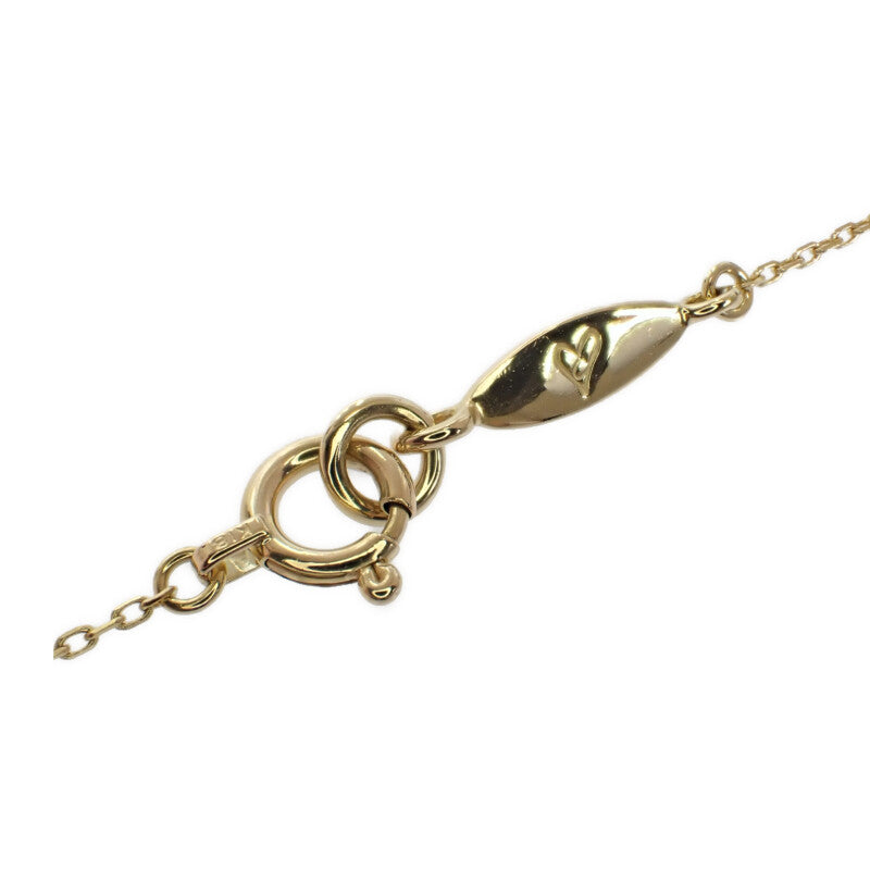 アーカー AHKAH バタフライパヴェ VC0163010100 ネックレス K18イエローゴールド ダイヤモンド レディース【中古】【Aランク】