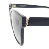 サンローラン SAINT LAURENT モノグラム SL M105/F 736455Y99561014 サングラス アセテート バイオナイロン ブラック グラディエントグレー 55□20-150 レディース メンズ【中古】【ABランク】