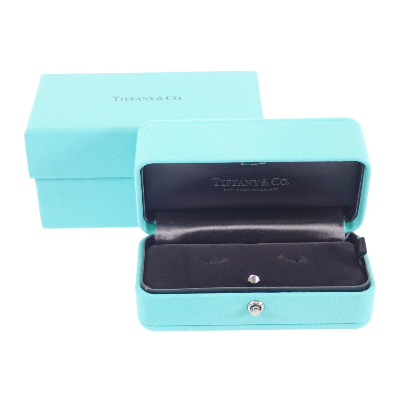 蒂芙尼 TIFFANY&Co. T Smile 60150739 耳環 K18白金 鑽石 女士【中古】【A級品】