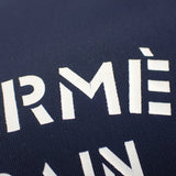 【中古】エルメス HERMES トゥルースフラット MM ネオバン ポーチ ナイロン ポリウレタン ネイビー レディース【ABランク】