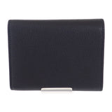 ティファニー TIFFANY&Co. Tウォレット 71935299 三つ折り財布 レザー ブラック ピンク ゴールド金具 レディース【中古】【Aランク】