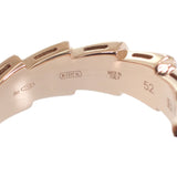 ブルガリ BVLGARI セルペンティ ヴァイパー 11号 52 356630 リング K18ピンクゴールド ダイヤモンド オニキス レディース【中古】【Aランク】